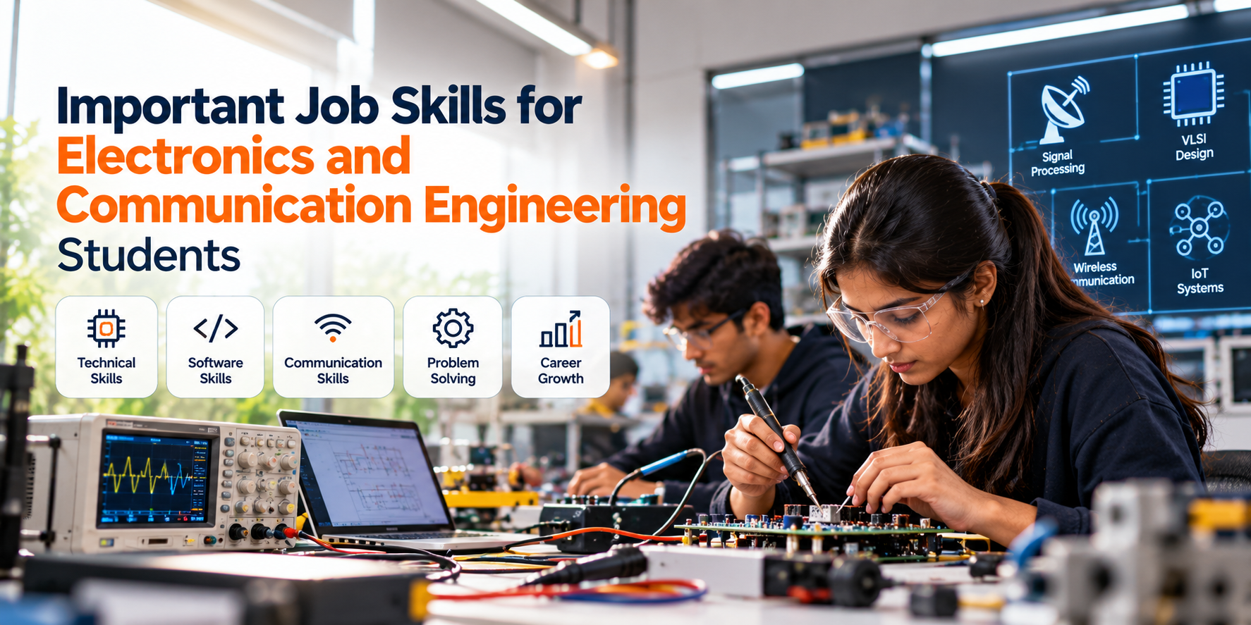 Important Job Skills for Electronics and Communication Engineering Students
