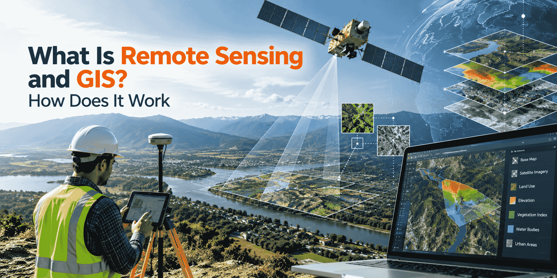 What Is Remote Sensing and GIS? How Does It Work