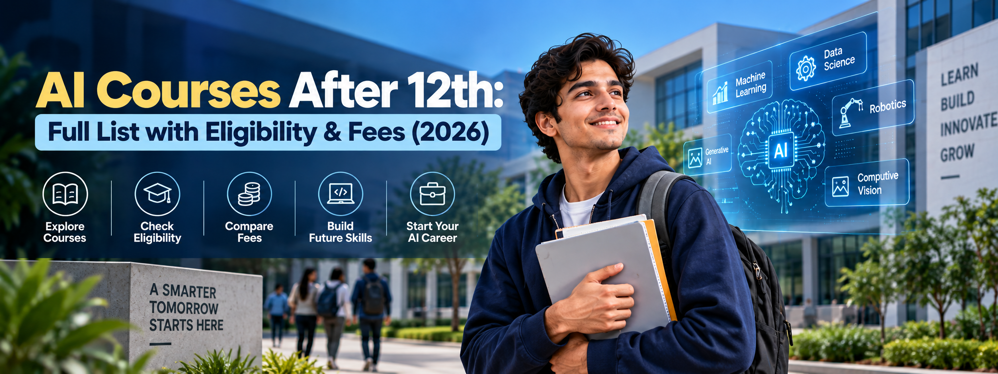 AI Courses After 12th: Full List with Eligibility & Fees (2026)