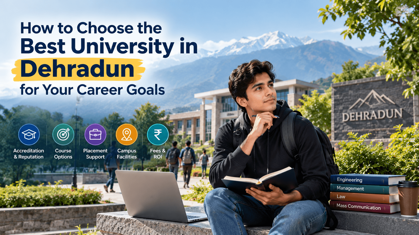 How to Choose a University in Dehradun That Fits Your Career Goals